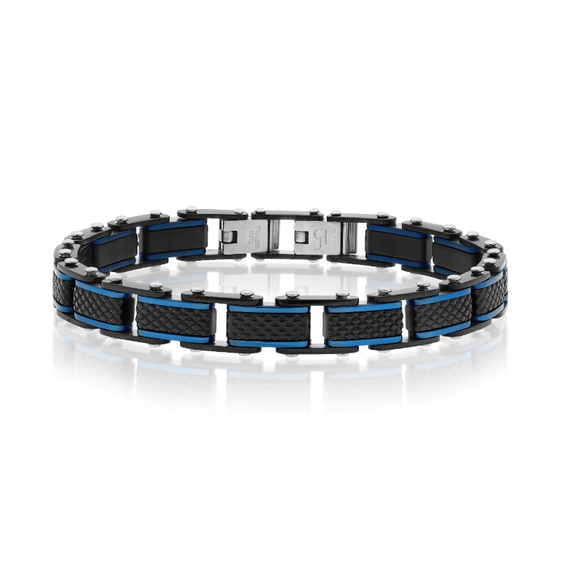 צמיד לגבר – סטיל דגם SteelGrid – תמונה 3